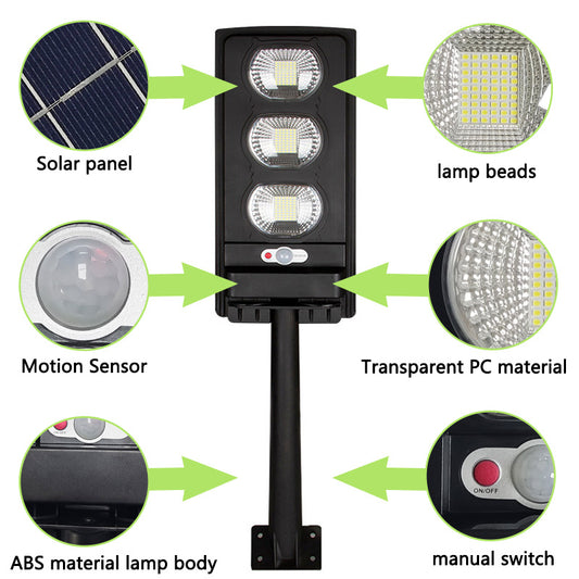 Dritë Solare me Sensor