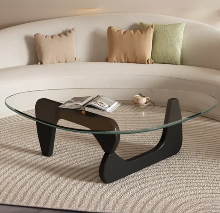 Tavoline me Xham me Strukture druri