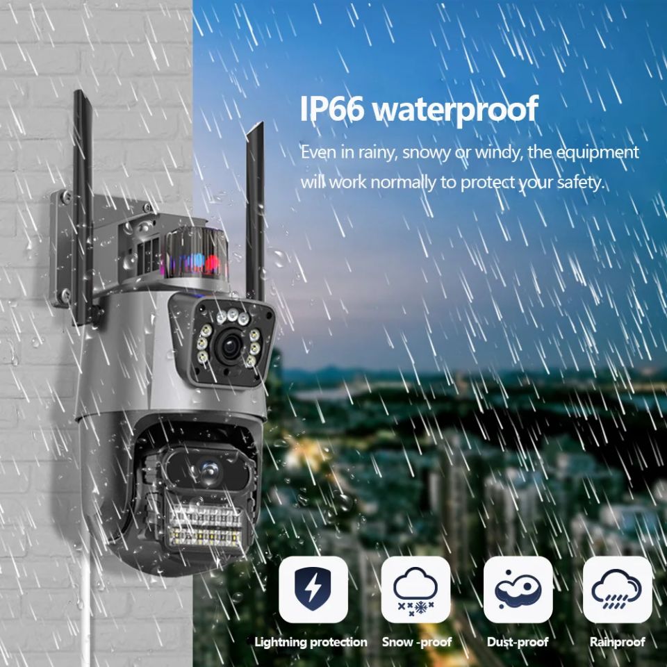 Kamerë Sigurie DualGuard AI 360