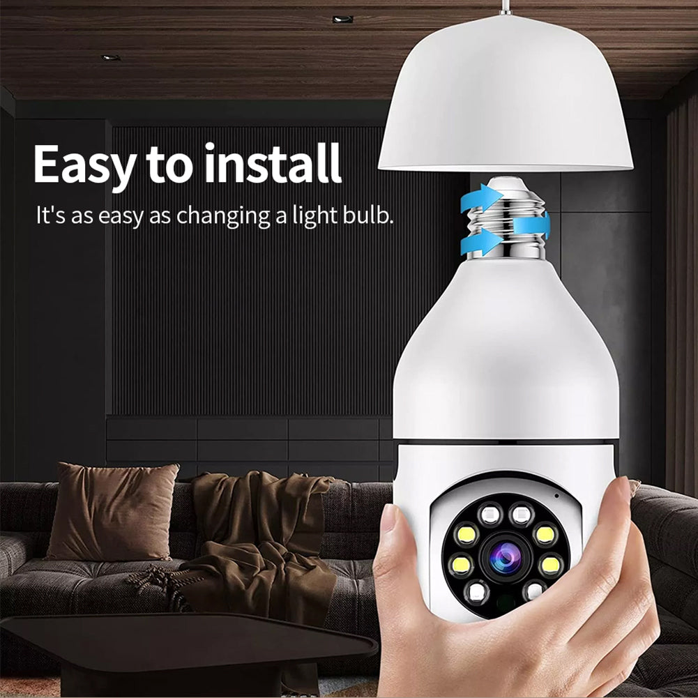 Kamerë Sigurie-360° Smart Home LED Light Bulb