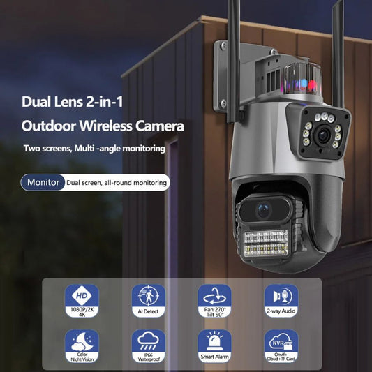 Kamerë Sigurie DualGuard AI 360