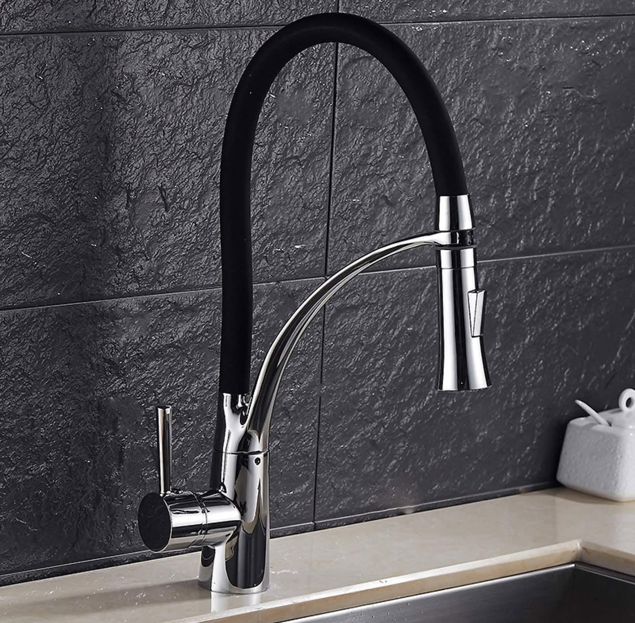 Rubinet Delux Black&Chrome