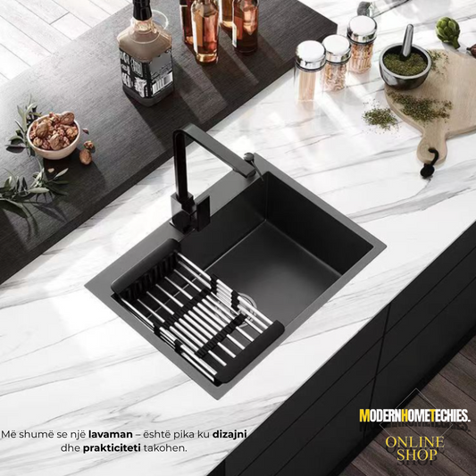 Lavamani Modern Inox Dhe I Zi