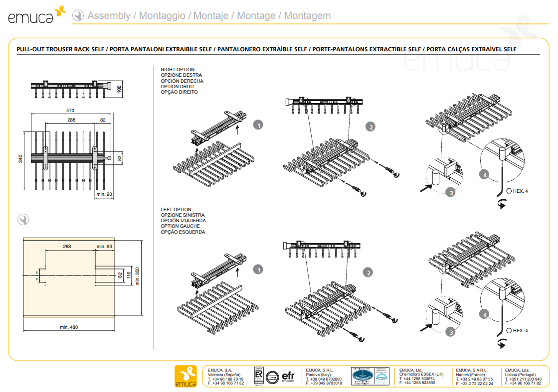 Mekanizëm Organizimi Premium – EMUCA