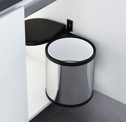 Shportë montuese e rrumbullakët për mbeturina