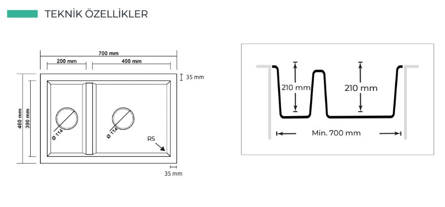Lavamanë graniti Bergama