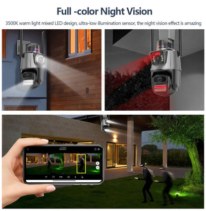 Kamerë Sigurie DualGuard AI 360