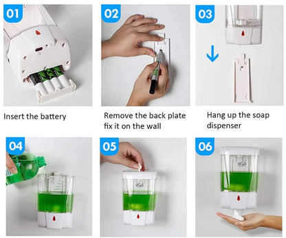 Dispenser Automatik për Shampo me Sensor