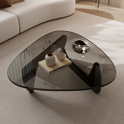 Tavoline me Xham dhe Strukturë Druri