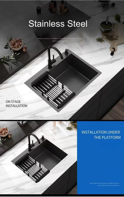 Lavamani Modern Inox Dhe I Zi