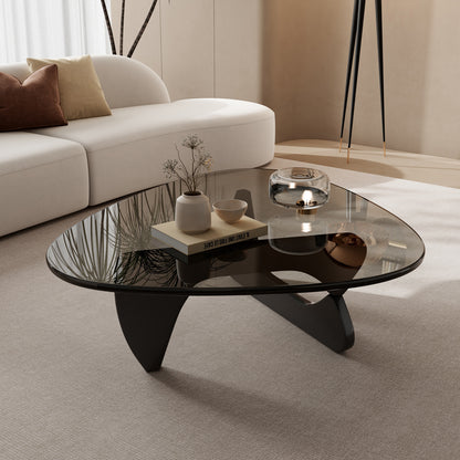 Tavoline me Xham dhe Strukturë Druri