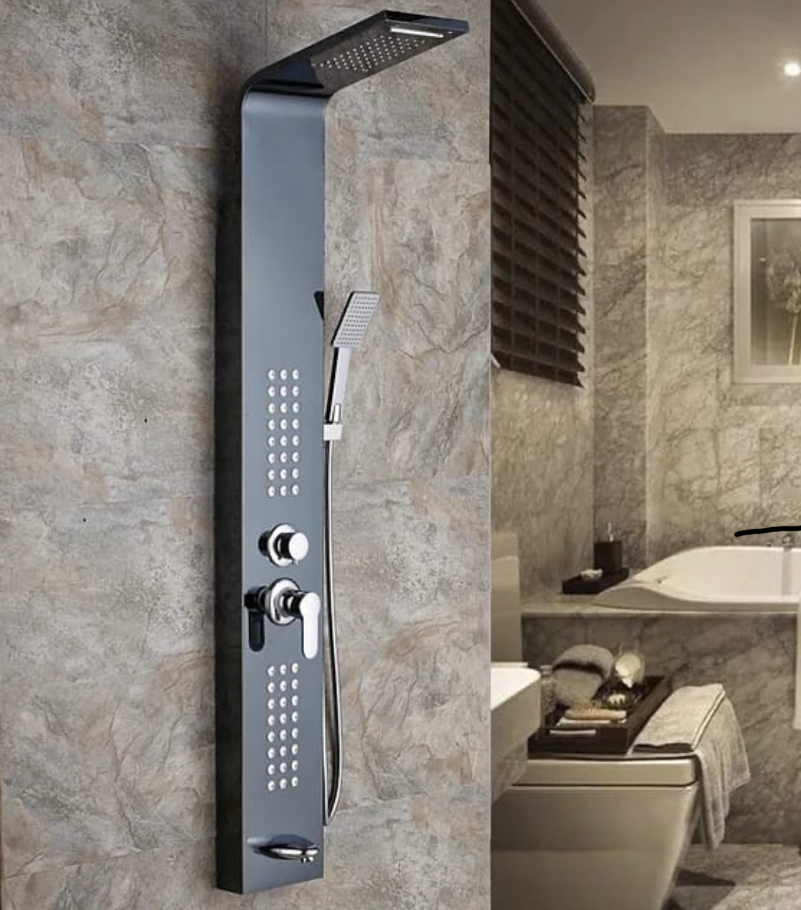 Panel Dushi Premium me Hidromasazh