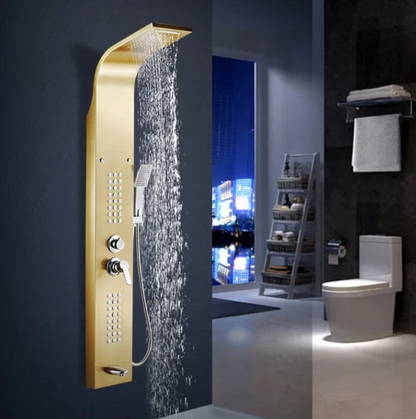 Panel Shower 5-in-1 Masazher-Gold