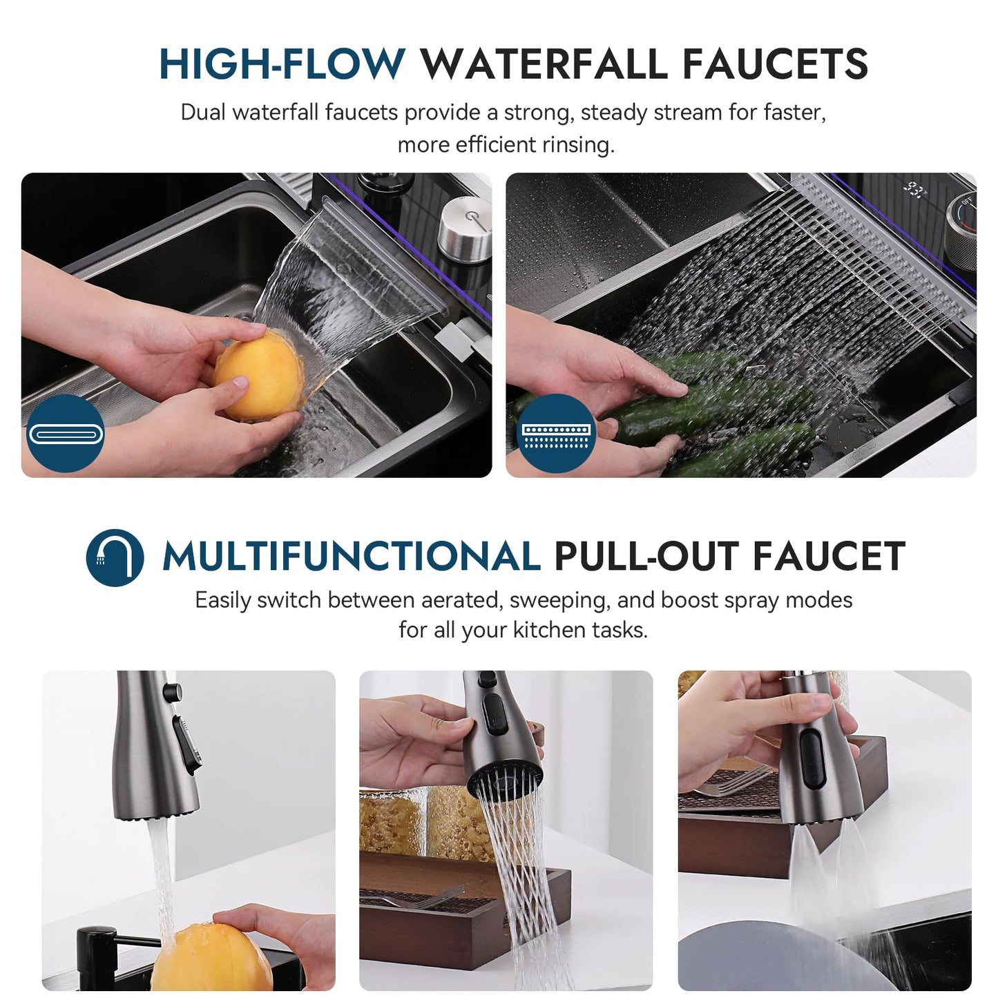 Lavamani Piano Waterfall