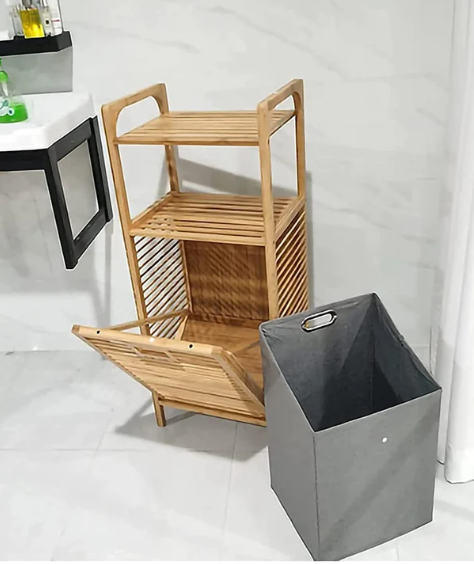 Shportë dhe organizues druri për rroba