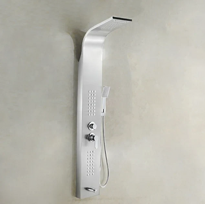 Panel Shower 5-in-1 me Masazher – Silver